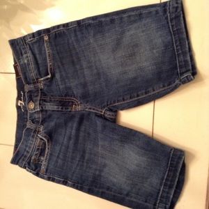 Girls Designer Denim 7 for all Mankind Jean shorts